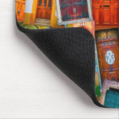 Moderne einzigartige Vintage Tür-Kunst-Fotografie Mousepad (Ecke)