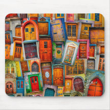 Moderne einzigartige Vintage Tür-Kunst-Fotografie