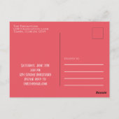 Moderne Eiscreme Whimsical Sprinkles Geburtstag Postkarte (Rückseite)