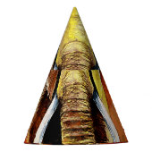 Moderne Elefantenölmalerei Abstrakt Partyhütchen (Vorderseite)