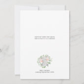 Moderne Elefantenwelt Oh Babydusche Einladung (Rückseite)