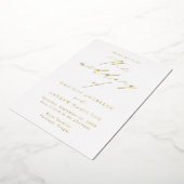 Moderne Elegance Folieneinladung (Gedreht)