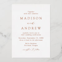 Moderne Elegance Rose