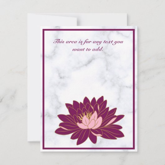 Moderne Elegant, Burgund-Rosa-Marmor Save The Date (Rückseite)