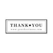 Moderne Elegant Business Vielen Dank Permastempel (Design)