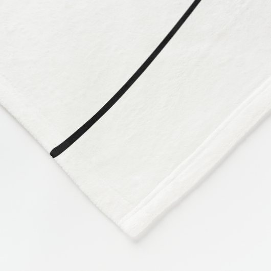 Moderne Elegant Family Foto Script Typografie Fleecedecke (Ecke)