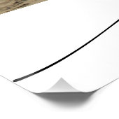 Moderne Elegant Family Foto Script Typografie Poster (Ecke)