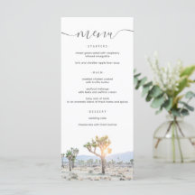 Moderne Elegant Joshua Tree Boho Wedding