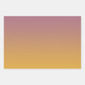Moderne Elegant Minimal Ombre Pink Blue Grüntöne Geschenkpapier Set (Vorderseite 3)