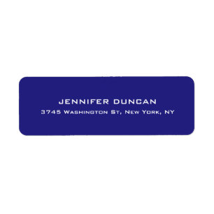 Moderne Elegant Niedlich einzigartig Deep Blue far