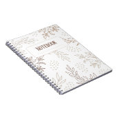 Moderne Elegant Notizblock (Rechte Seite)