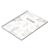 Moderne Elegant Notizblock (Linke Seite)