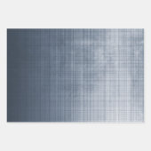 Moderne Elegant rustikal Abstrakt gestreift Geschenkpapier Set (Vorderseite 2)