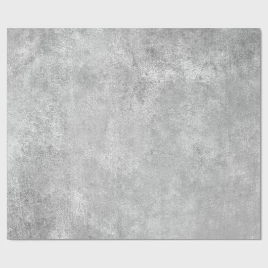 Moderne Elegant Shiny Metallic Silver Gray Texture Geschenkpapier (Flach)