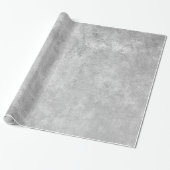 Moderne Elegant Shiny Metallic Silver Gray Texture Geschenkpapier (Ungerollt)