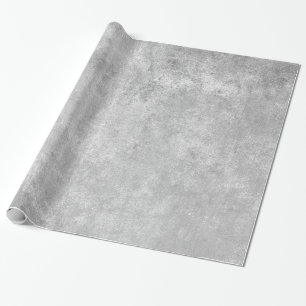Moderne Elegant Shiny Metallic Silver Gray Texture Geschenkpapier