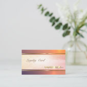 Moderne Elegant, Streifen, gepunktete Treuekarte (Stehend Vorderseite)