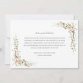 Moderne Elegante 3 Fotos Typografie-Nachricht Hoch Dankeskarte (Rückseite)