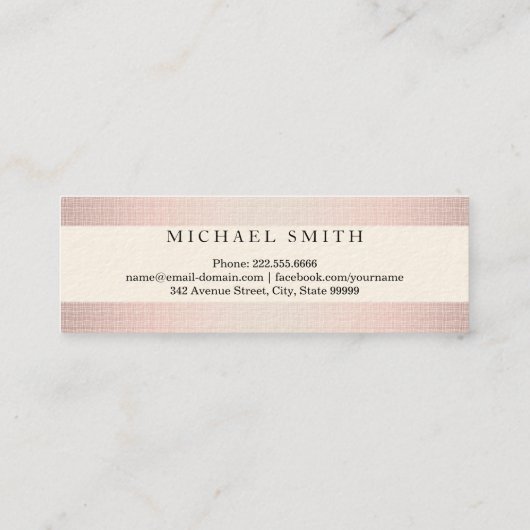 Moderne Elegante Abschluss Name Card Telefonnummerkarte (Rückseite)