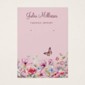 Moderne Elegante Aquarellkarte (Vorderseite)