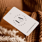 Moderne elegante Bekleidungspreise-Labels Logo-Hän