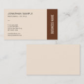 Moderne Elegante Beruflich Visitenkarte (Vorne/Hinten)
