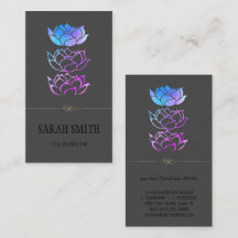 Moderne elegante Berufliche, goldene Lotus-Blume