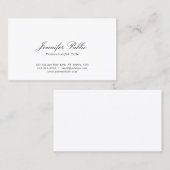 Moderne, elegante, Berufliche Vorlage Visitenkarte (Vorne/Hinten)