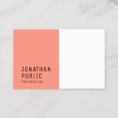 Moderne, elegante Berufliche Vorlage Visitenkarte (Vorderseite)