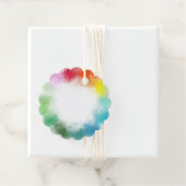 Moderne elegante Blank Template Abstrakt Geschenkanhänger (Beispiel)