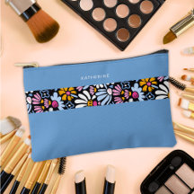 Moderne elegante blaue Blumengestaltung