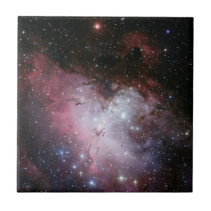 Moderne Elegante Blaue Landschaft Fliese