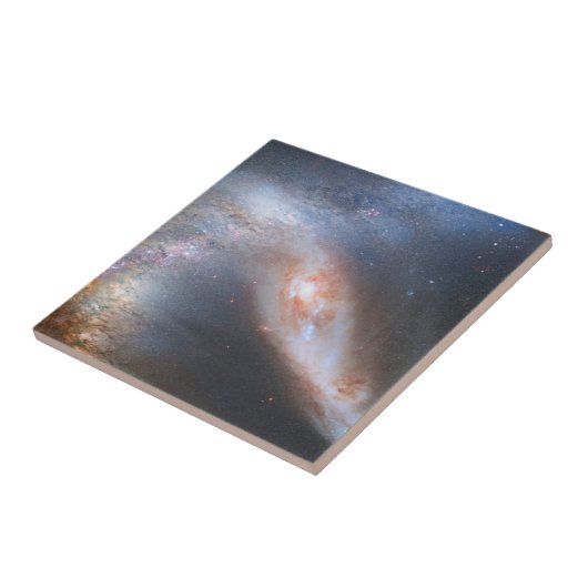 Moderne Elegante Blaue Landschaft Fliese (Seite)