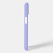 Moderne elegante blaue Monogramm-Initialen Case-Mate iPhone Hülle (Rückseite / Rechts)