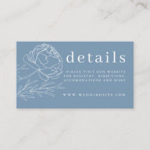 Moderne Elegante Blauer Blumenzwiebeln Detail