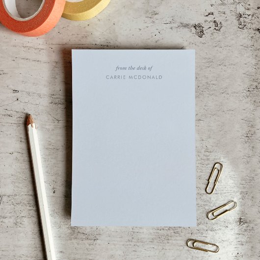 Moderne elegante Blue Custom Post-it Notes Post-it Klebezettel