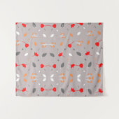 Moderne elegante Blume Tapestry Wandteppich (Vorderseite (Horizontal))
