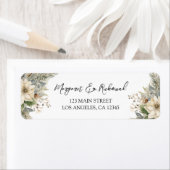 Moderne elegante Blumenadressen (Insitu)