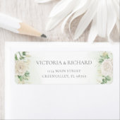 Moderne Elegante Blumengrün Hochzeit (Insitu)