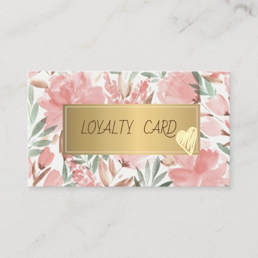 Moderne elegante Blumengürtel, Rahmen Treuekarte (Vorderseite)