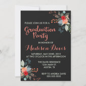 Moderne Elegante Blumenstube Einladungen (Vorderseite)