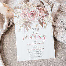 Moderne, elegante Blush Bloral Wedding