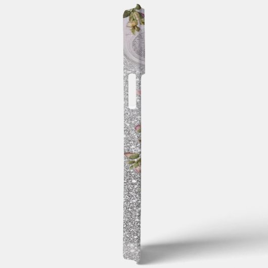 Moderne, elegante Bordeaux-Rosa Case-Mate iPhone Hülle (Rückseite / Rechts)