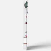 Moderne, elegante Bordeaux-Rosa Case-Mate iPhone Hülle (Rückseite / Rechts)