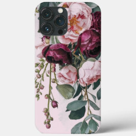 Moderne, elegante Bordeaux-Rosa Case-Mate iPhone Hülle