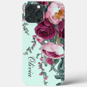 Moderne, elegante Bordeaux-Rosa Case-Mate iPhone Hülle