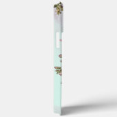 Moderne, elegante Bordeaux-Rosa Case-Mate iPhone Hülle (Rückseite / Rechts)