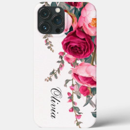 Moderne, elegante Bordeaux-Rosa Case-Mate iPhone Hülle