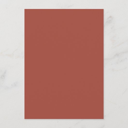 Moderne, elegante Brauereidetails Begleitkarte (Rückseite)