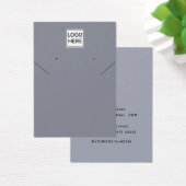 Moderne elegante Chic Necklace Ohrring-Grafikkarte (Schreibtisch)